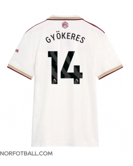Billige Fotballdrakt Arsenal Viktor Gyokeres #14 Replika Tredjedrakt Dame 2025-26 Kortermet Billige Fotballdrakt Arsenal Viktor Gyokeres #14 Replika Tredjedrakt Dame 2025-26 Kortermet